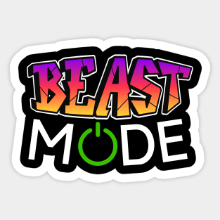 Beast Mode! Sticker